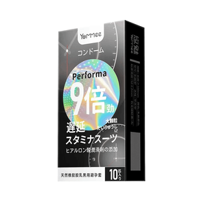 Yommee Performa 9 Times Dotted Condom - 10Pcs Pack